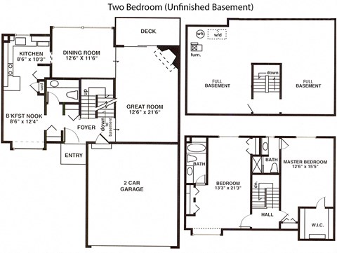 Luxurious updates from wood plank flooring to stainless steel appliances and uplevel granite countertops.